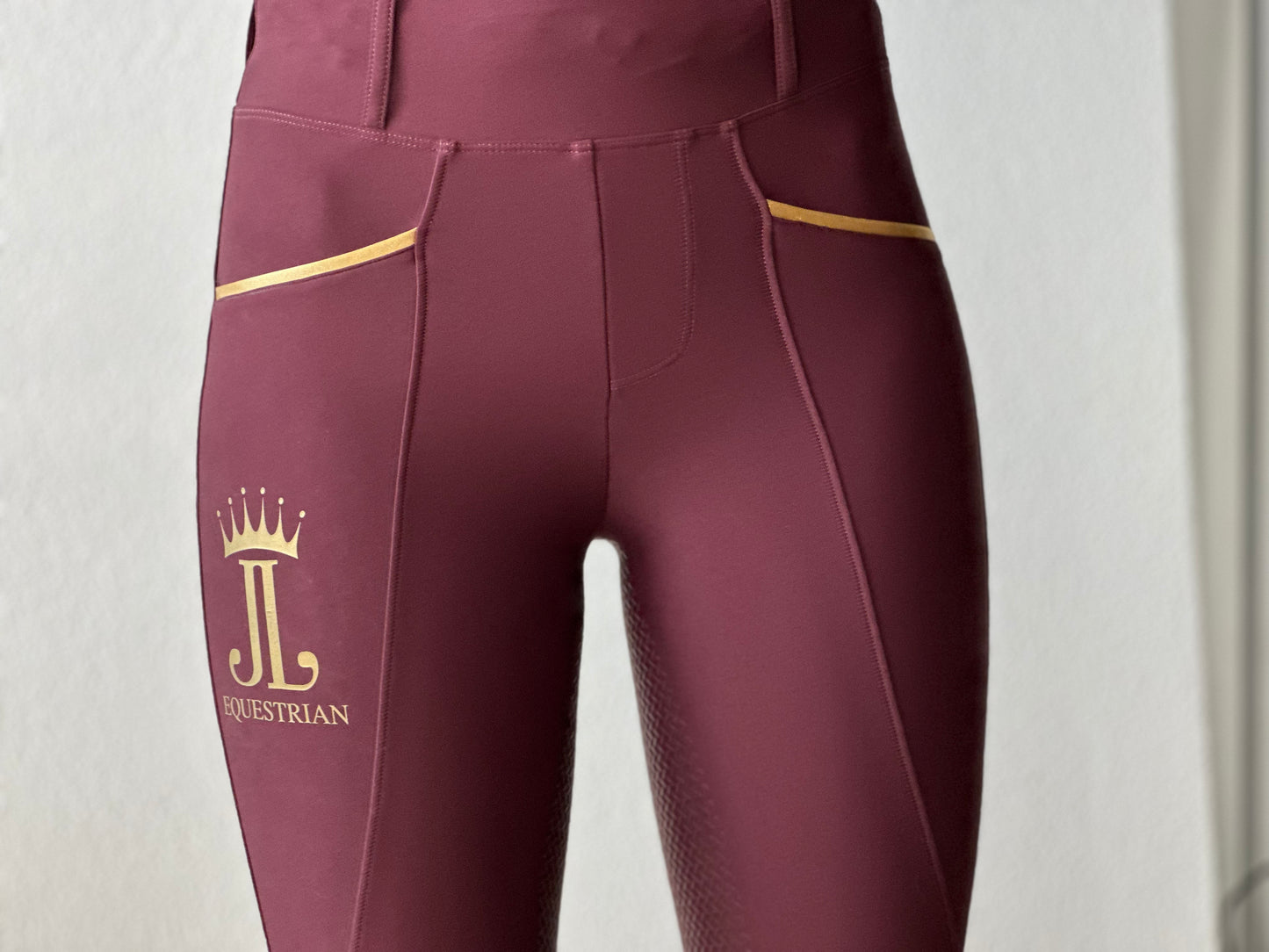 JL Equestrian Reitleggings „Wine Gold“